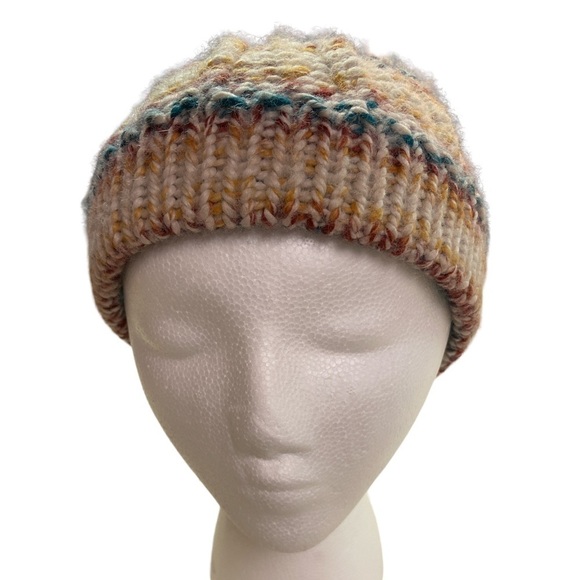 Knitted Multi-colored Toque - Picture 2 of 5
